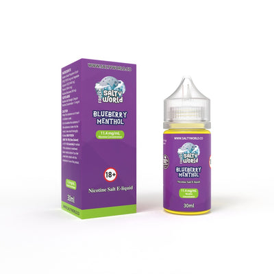 Blueberry Menthol - Nicotine Salt E-liquid