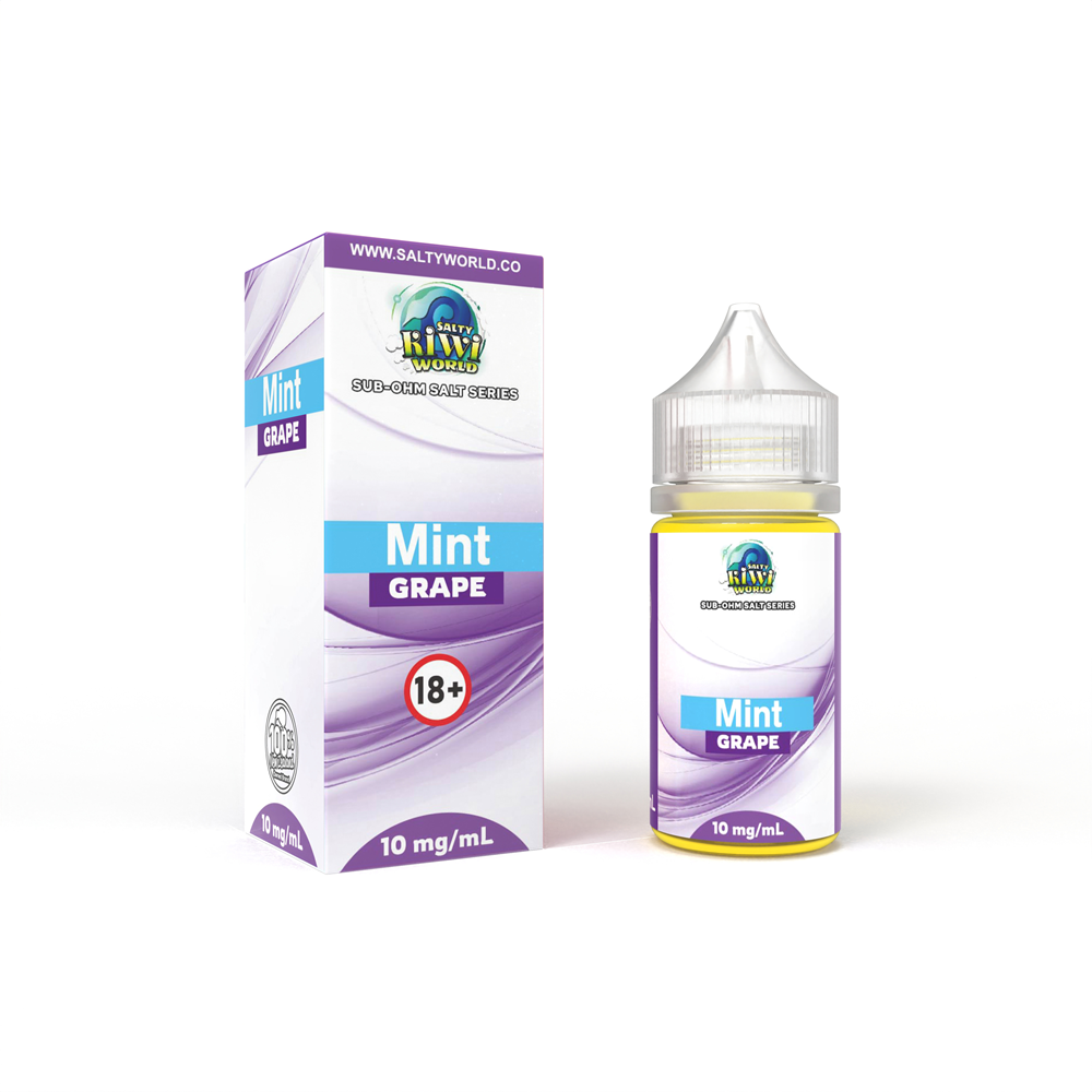Mint Grape - Sub-Ohm Nicotine Salt E-liquid