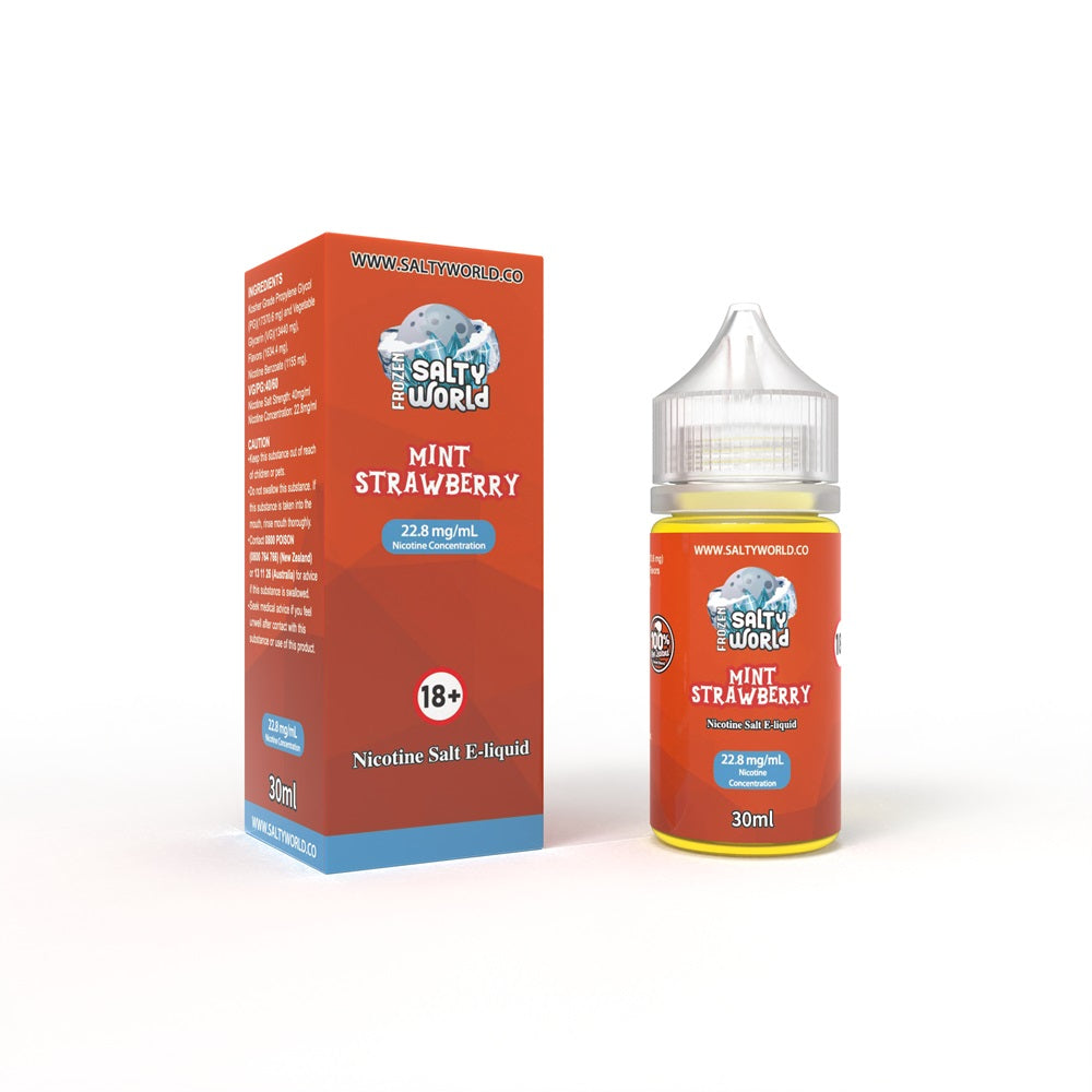 Mint Strawberry - Nicotine Salt E-liquid