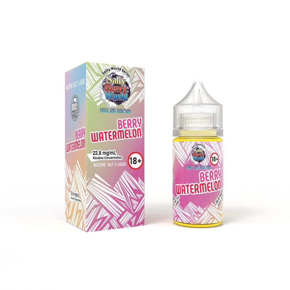 [Ice Ed.] Berry Watermelon - Nicotine Salt E-liquid