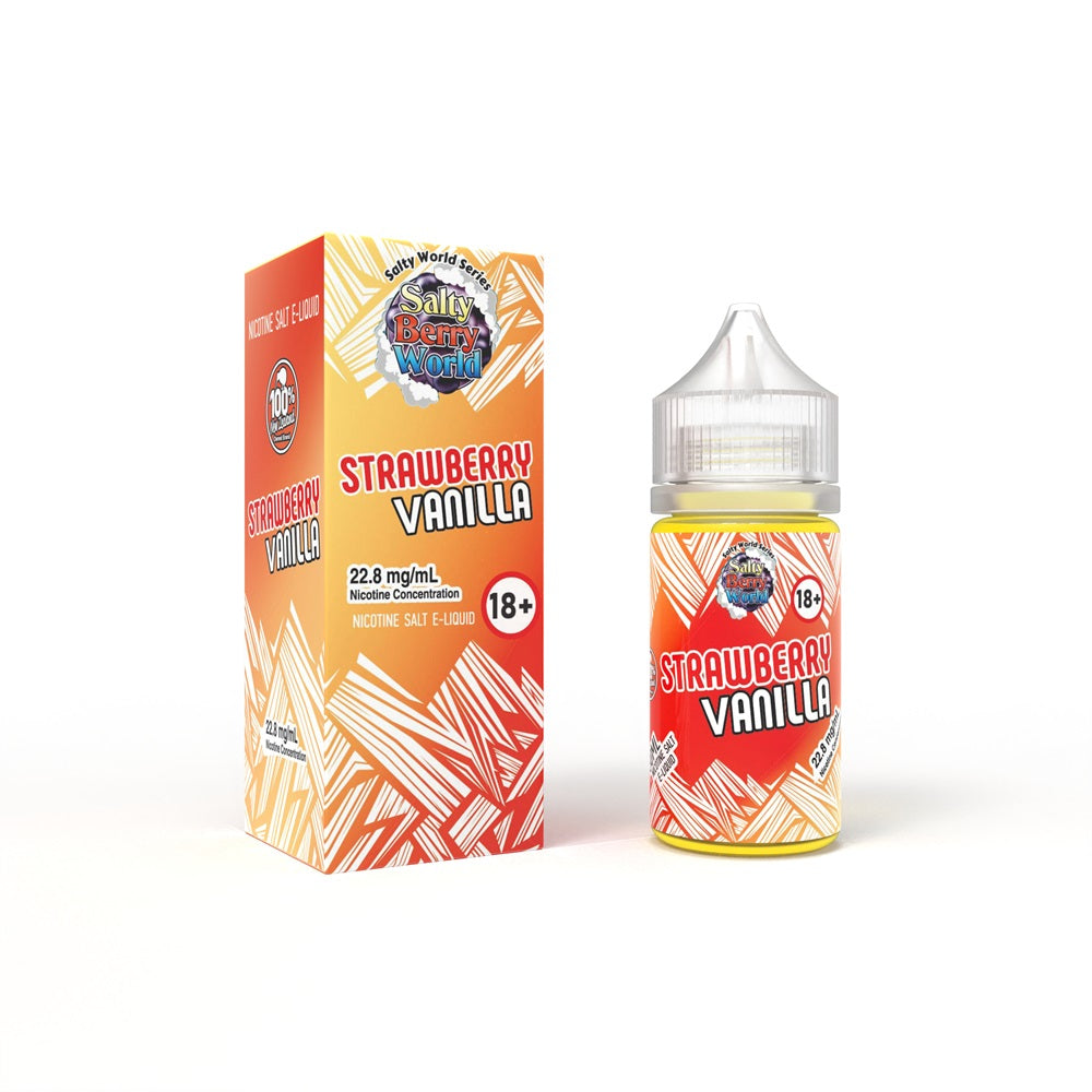 Strawberry Vanilla - Nicotine Salt E-liquid