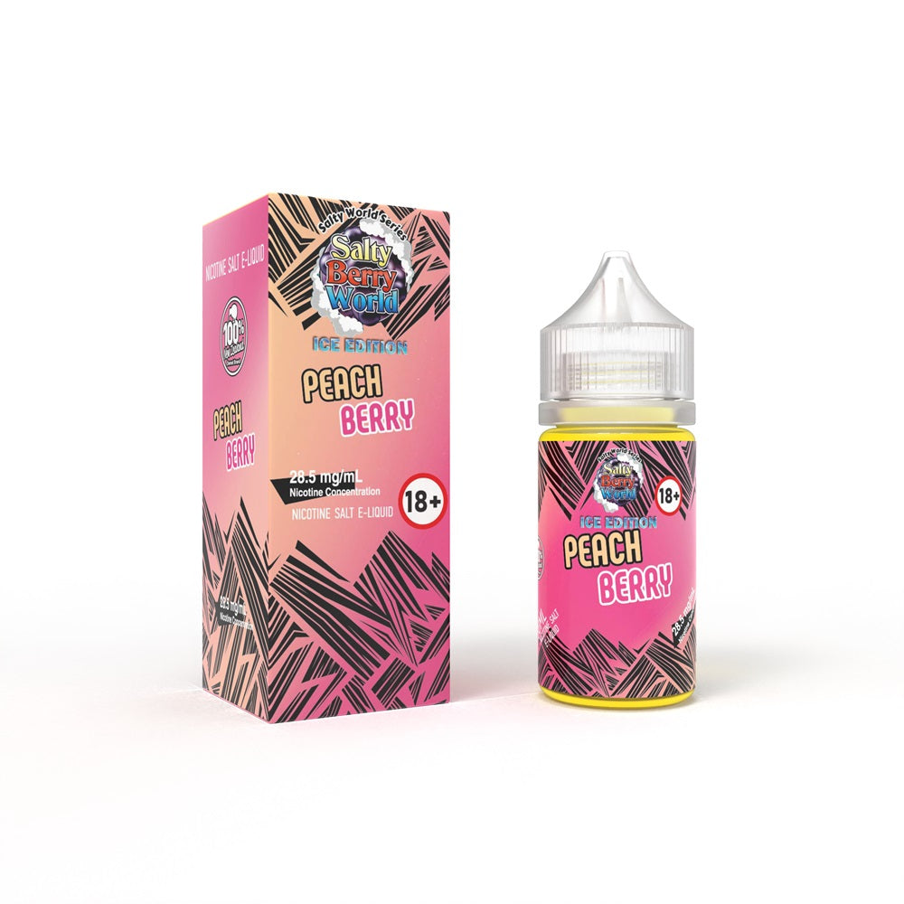 [Ice Ed.] Peach Berry - Nicotine Salt E-Liquid