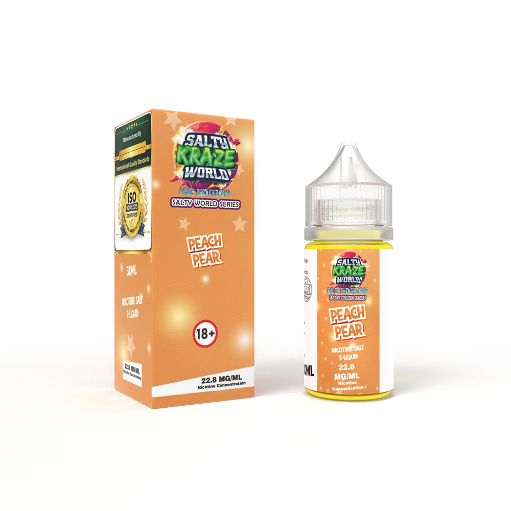 [Ice Ed.] Peach Pear - Nicotine Salt E-liquid