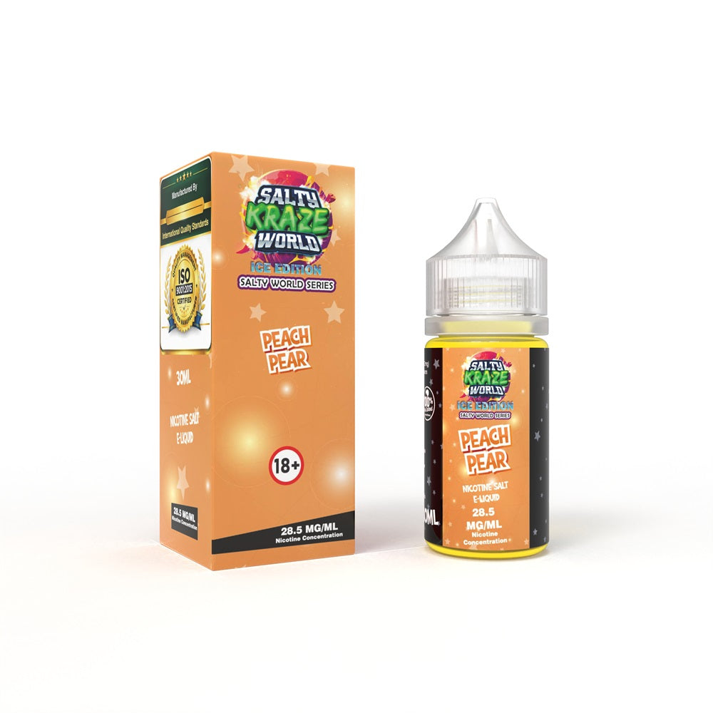 [Ice Ed.] Peach Pear - Nicotine Salt E-liquid