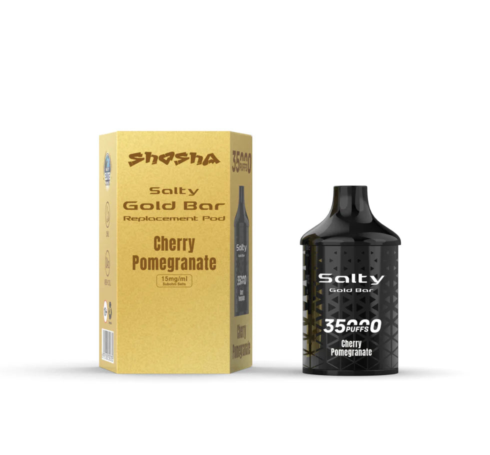 Salty GOLD Bar Pre-filled Pods 15mg/mL