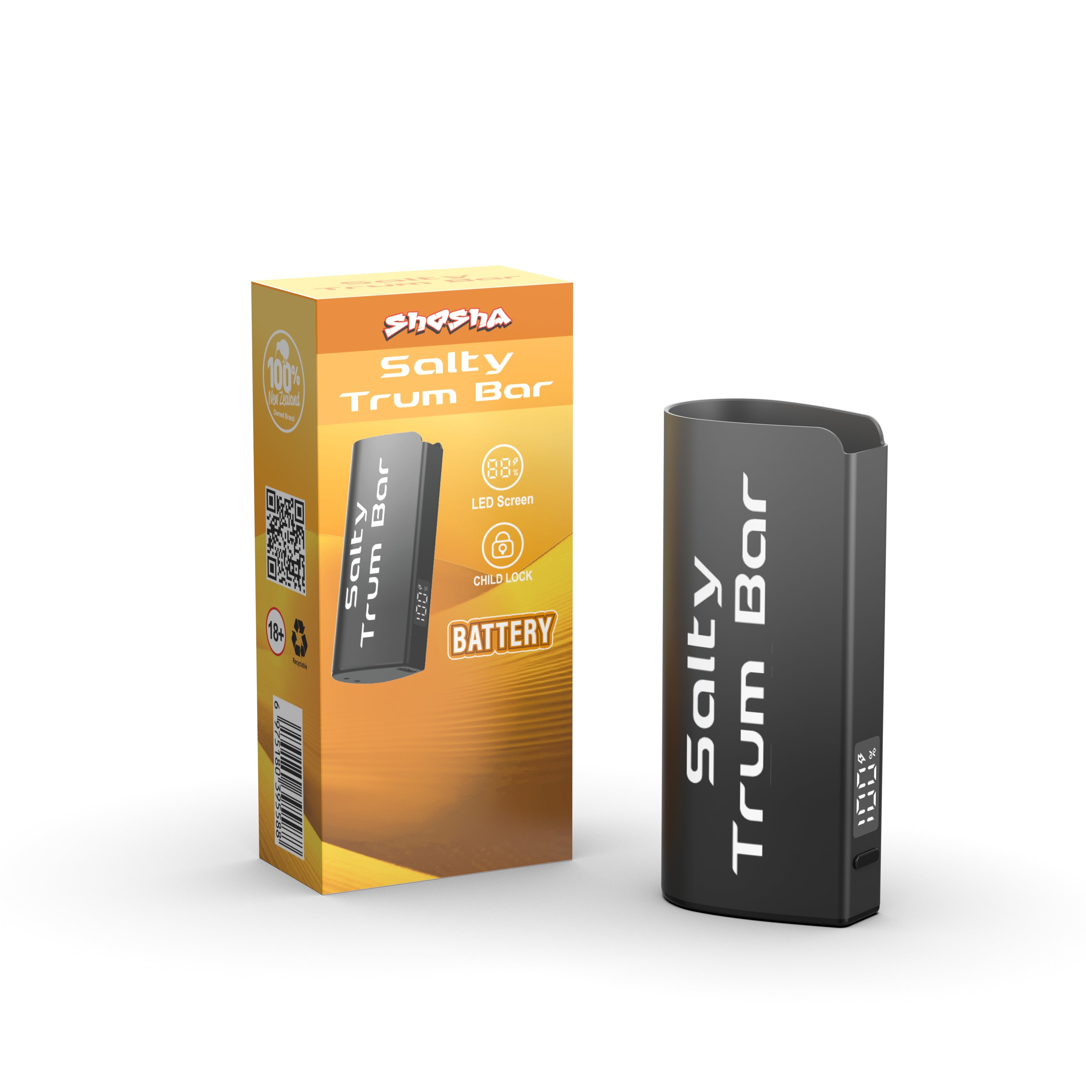 Salty Trum Bar Battery Button Lock