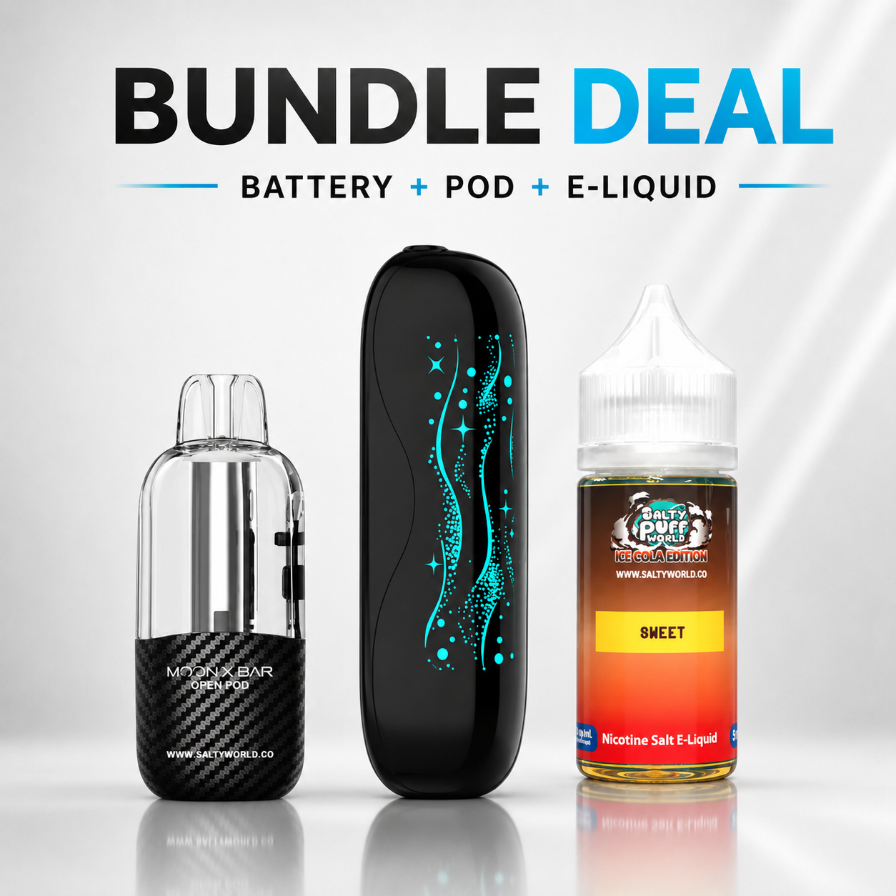Salty Moon X Bar Refillable | Starter Bundle