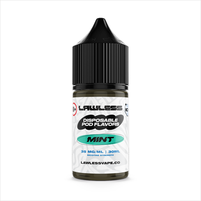 Mint -Disposable Pod Flavor E-Liquid