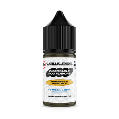 Pineapple Menthol -Disposable Pod Flavor E-Liquid