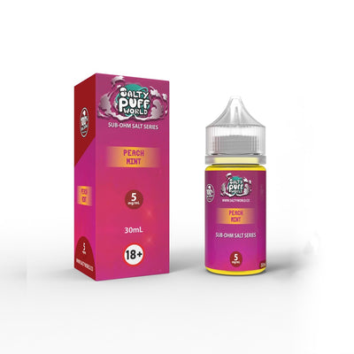 Peach Mint - Sub-Ohm Nicotine Salt E-liquid